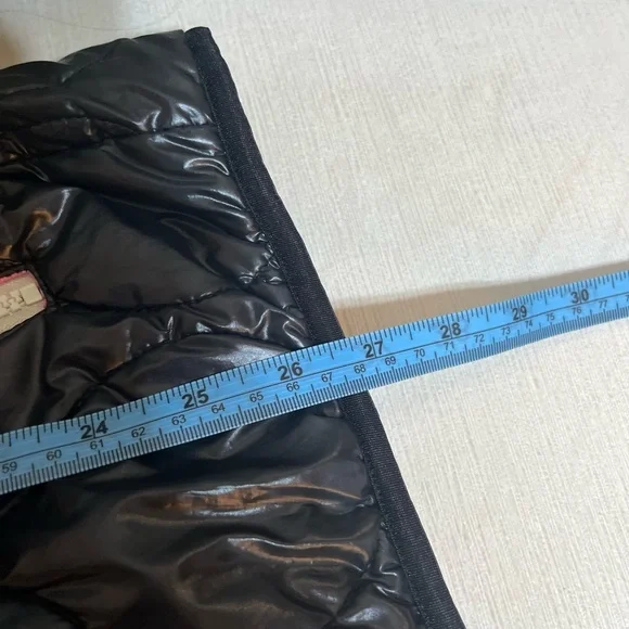 Sandy Liang Jacket - Women's Large Black - Faux Leopard Ski Coat Designer - Picture 9 of 13